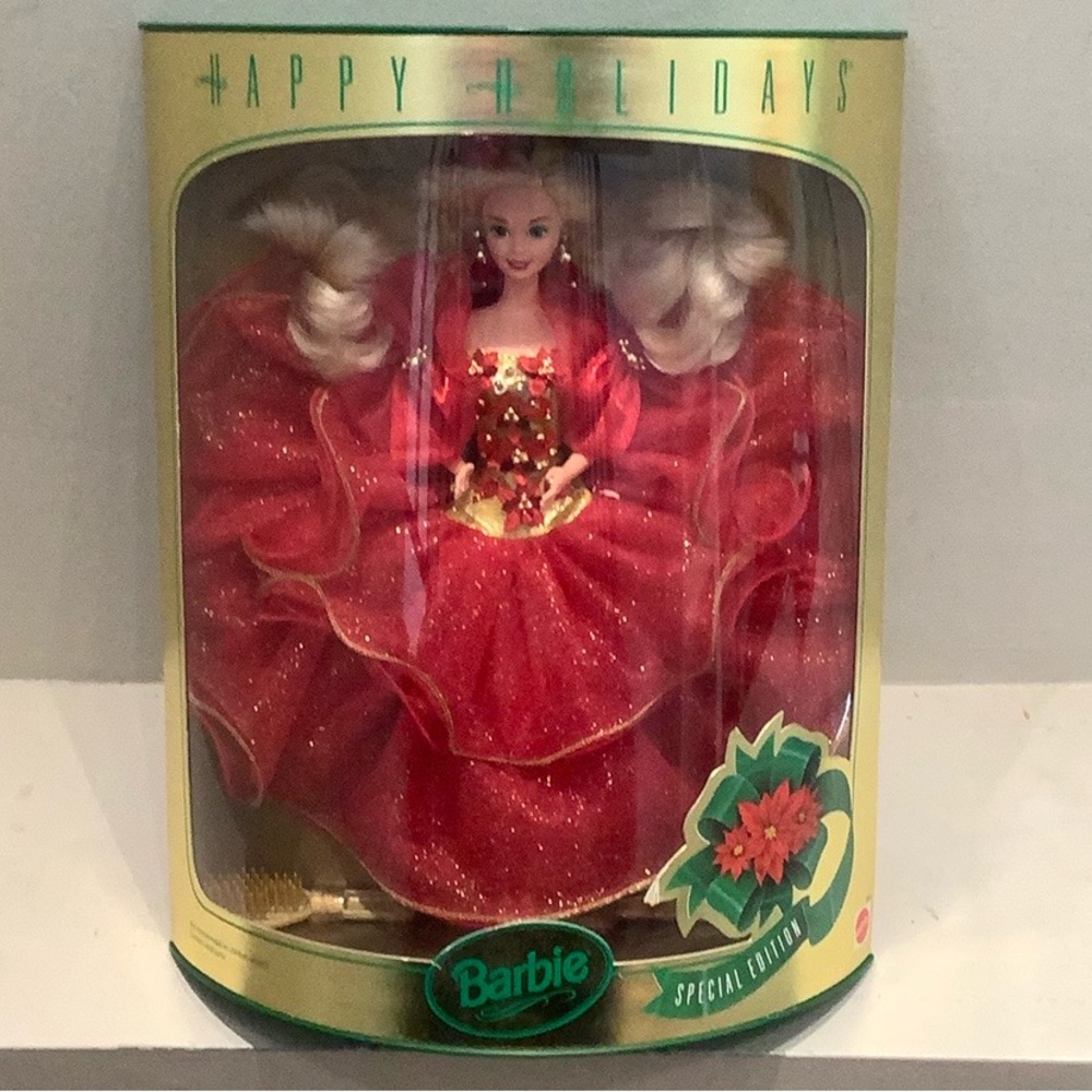 Barbie Vintage 1993 Happy Holidays Barbie Doll by Mattel